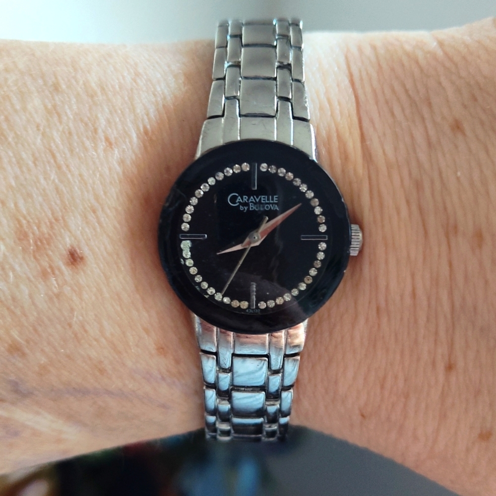 Stainless Steel Bulova watch
